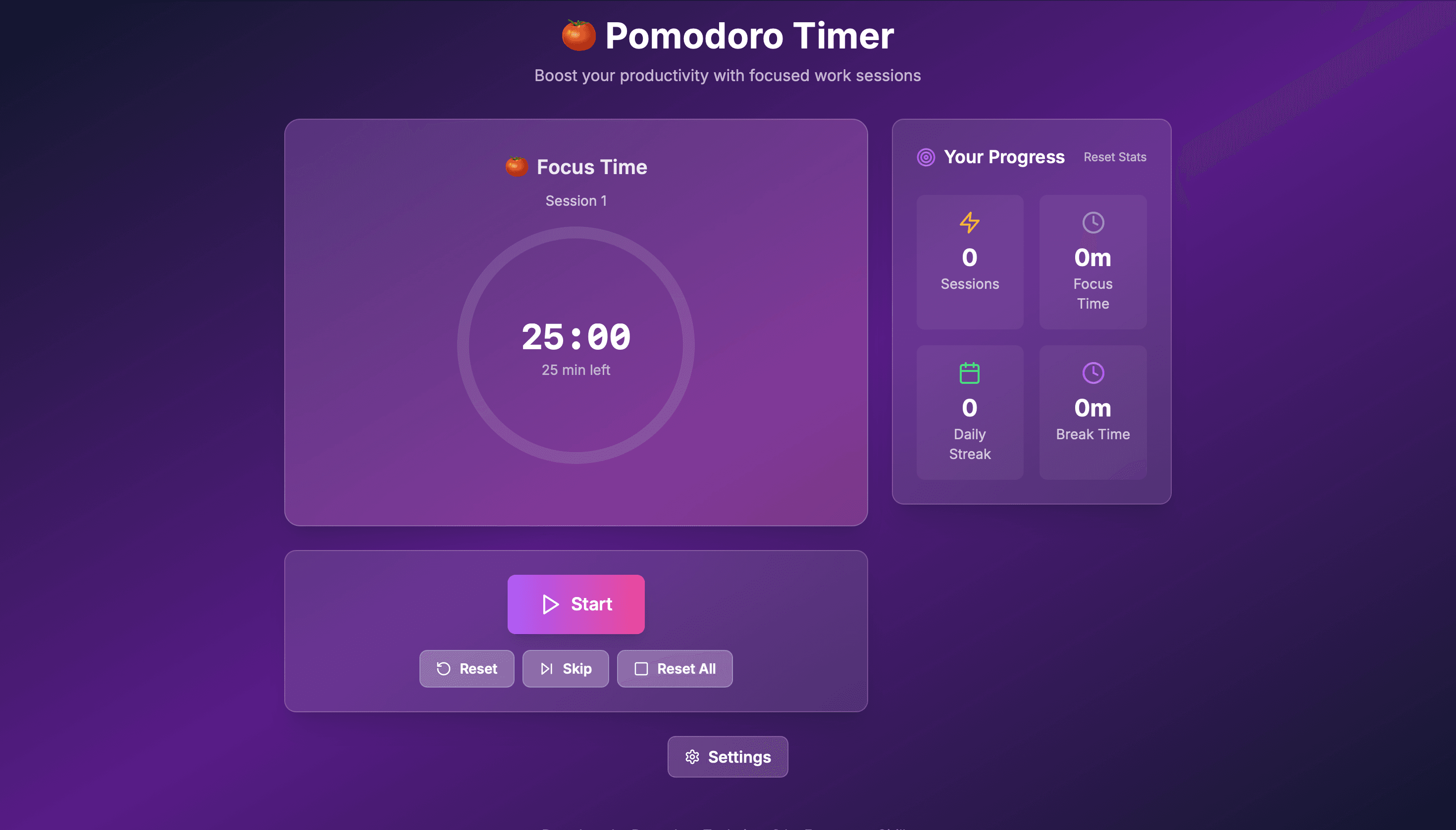 Pomodoro Timer